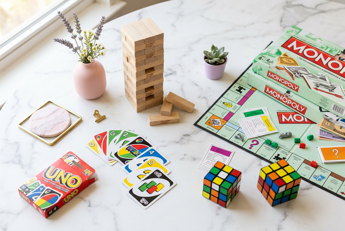 Juegos y papelería