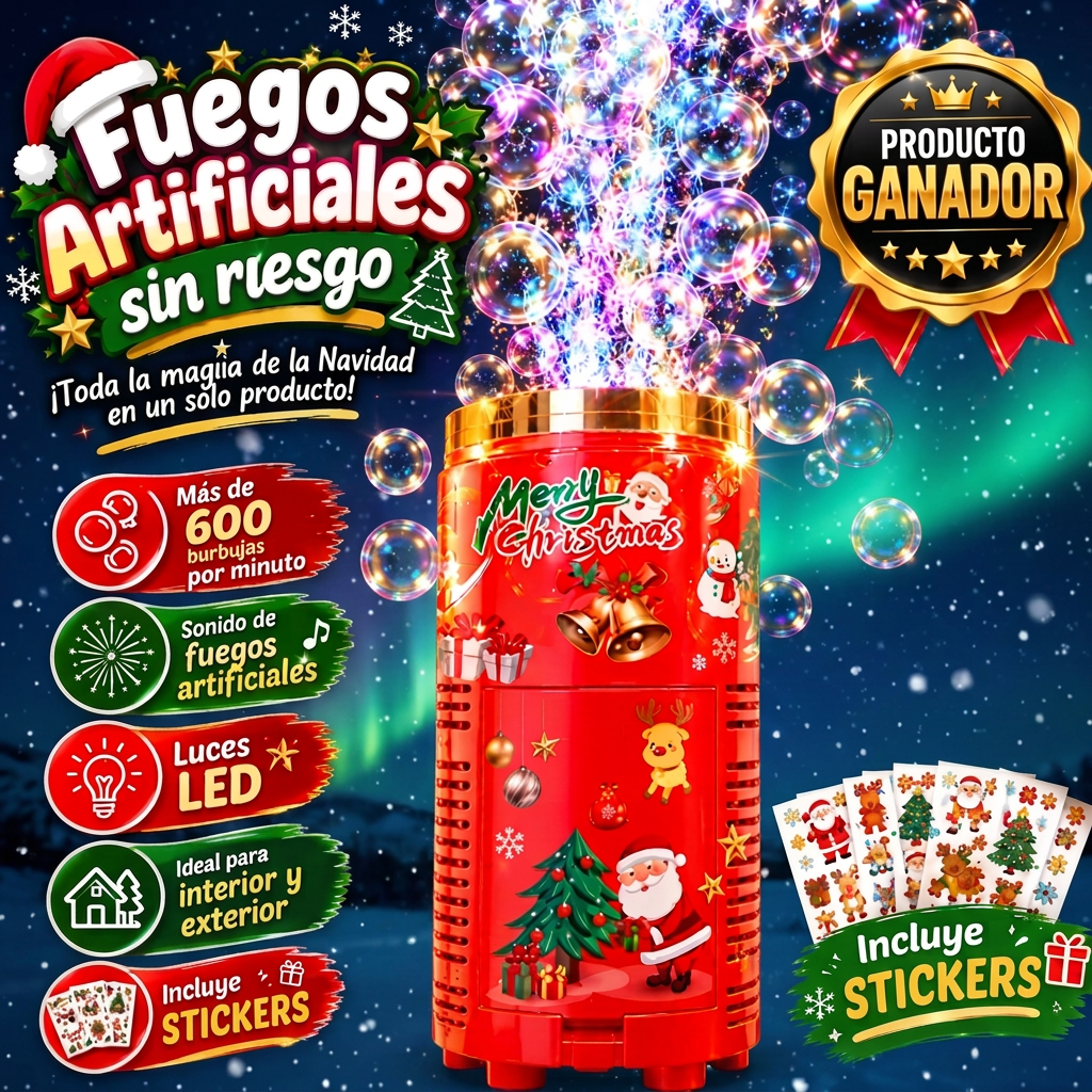 Burbujas de Juegos Artificiales