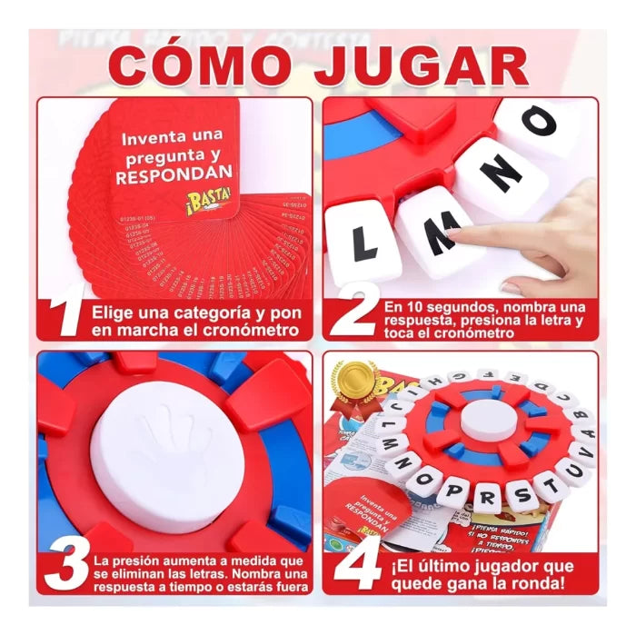 Juego Basta YA | Tamaño grande