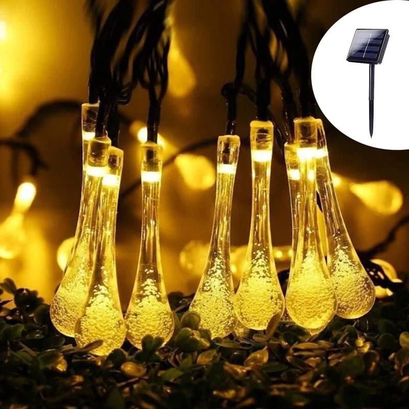 Luces LED en forma de gota