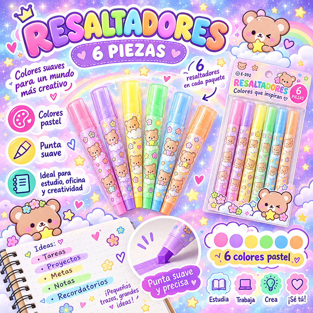 Kit de Resaltadores